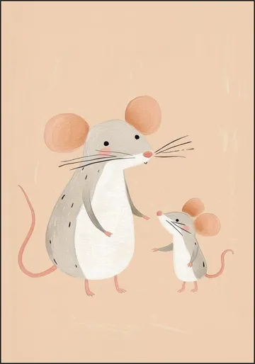 Mommy and Baby Mouse