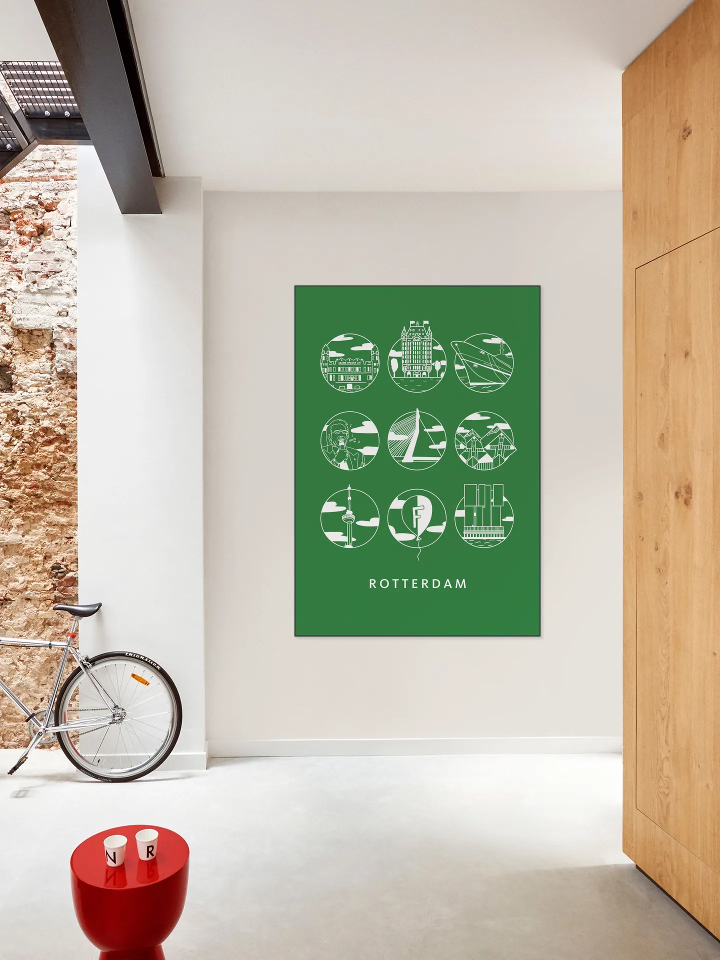 Rotterdam Icons - Mono