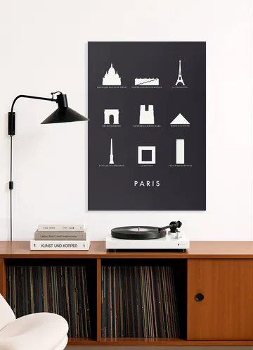 Paris Architecture black