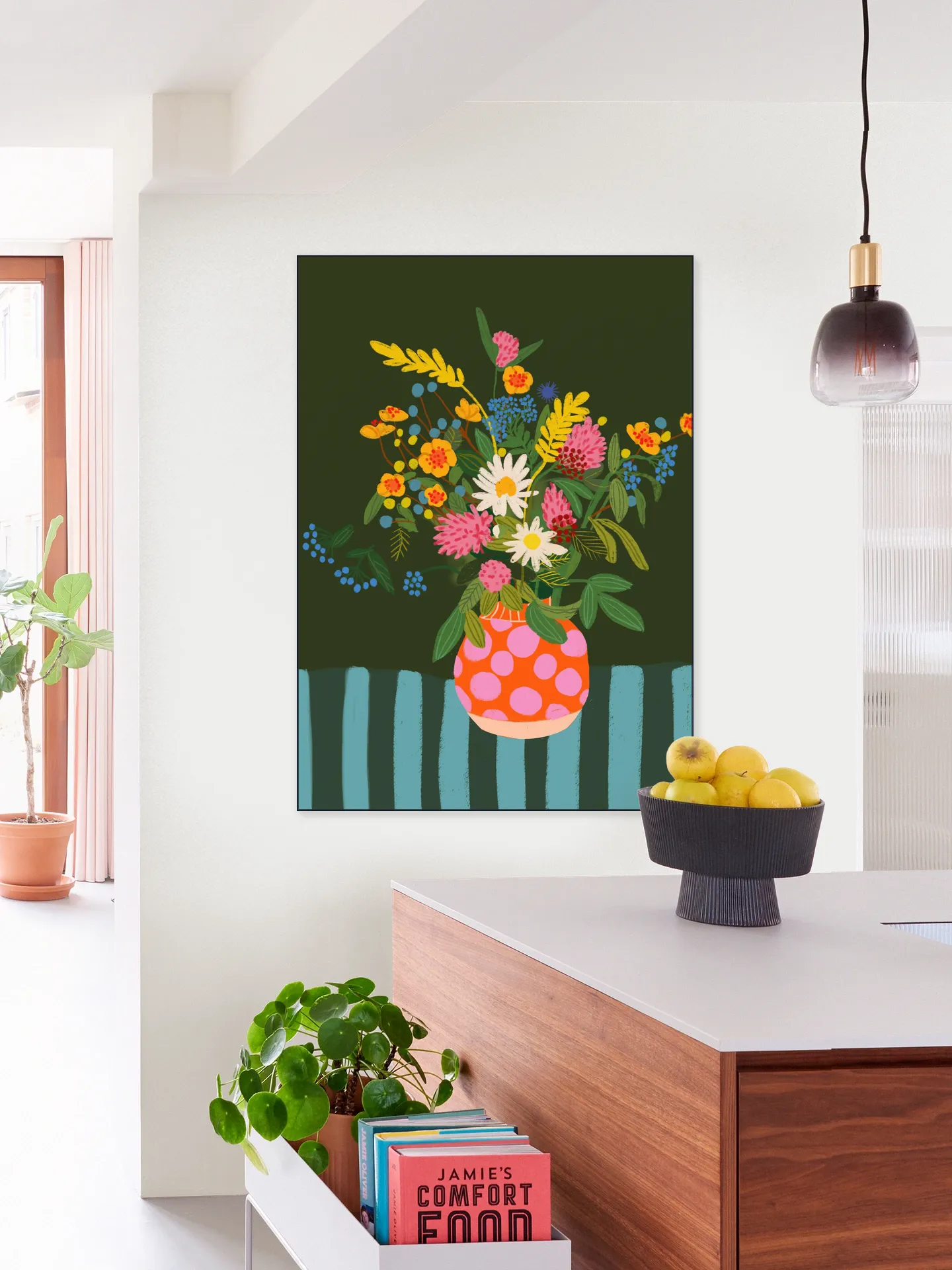Bright flowers