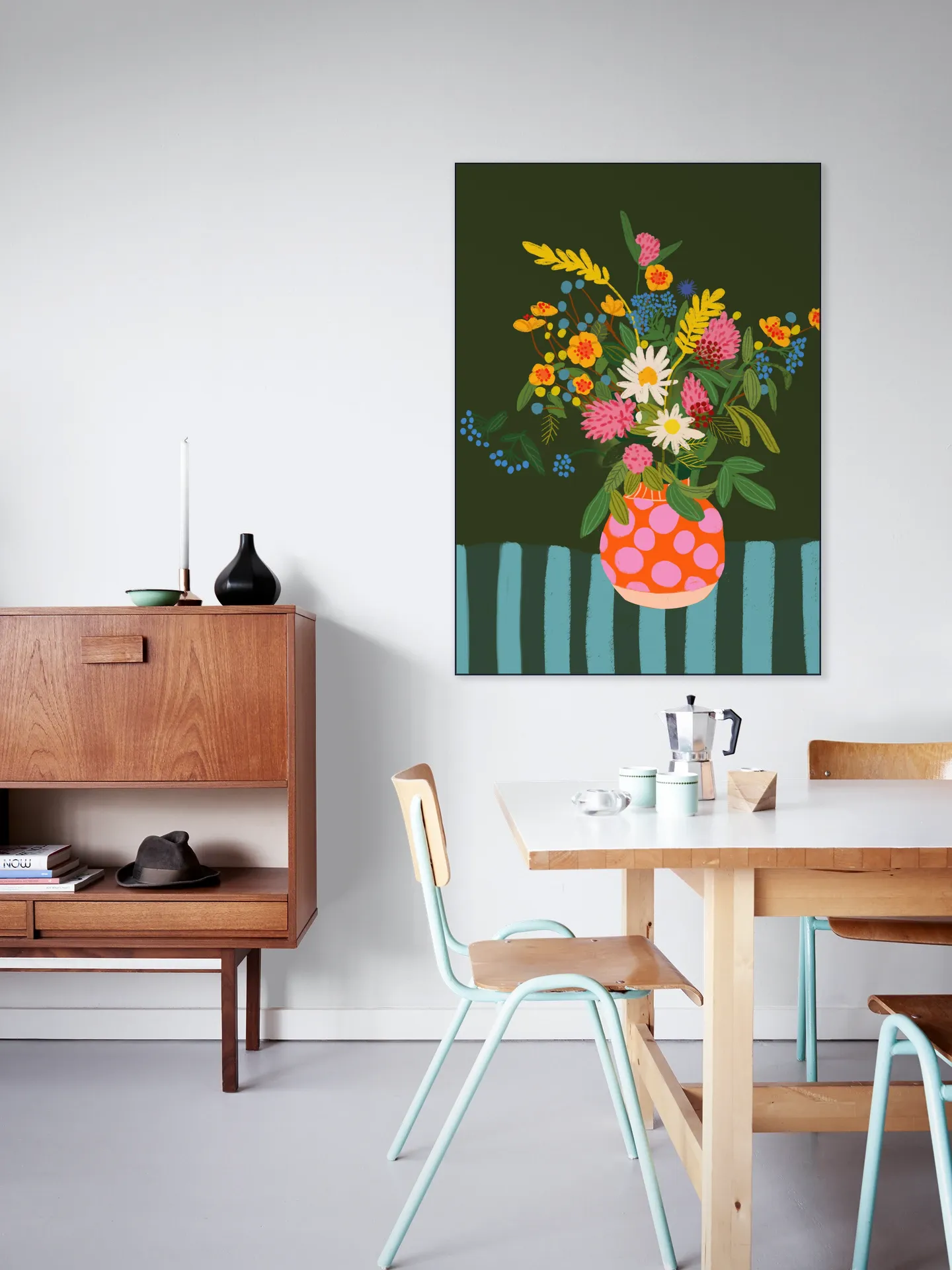 Bright flowers