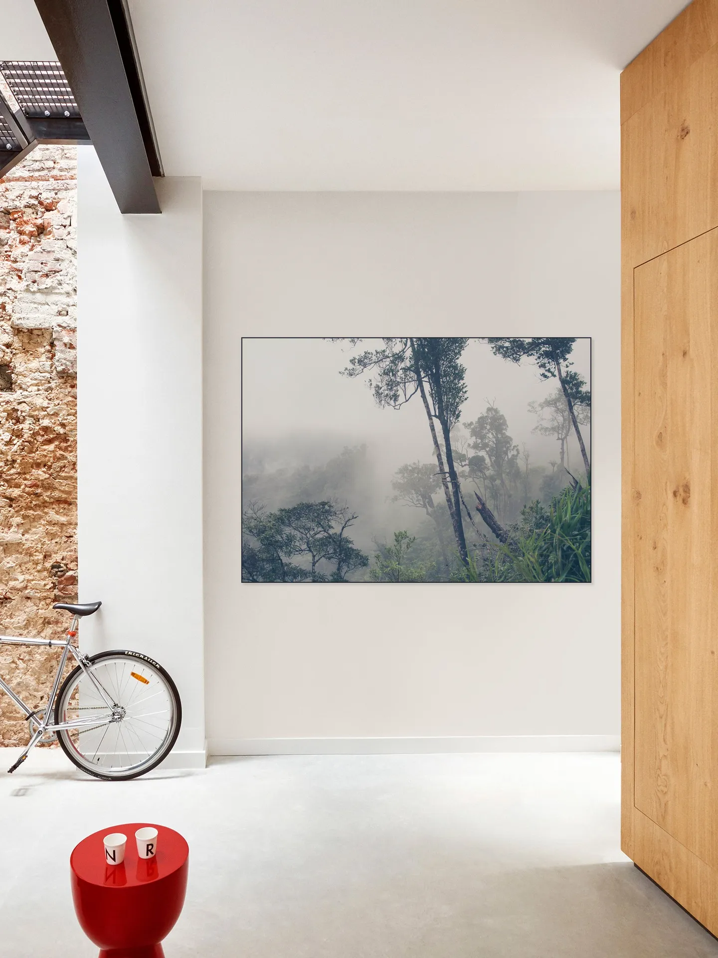 Trees in the Fog