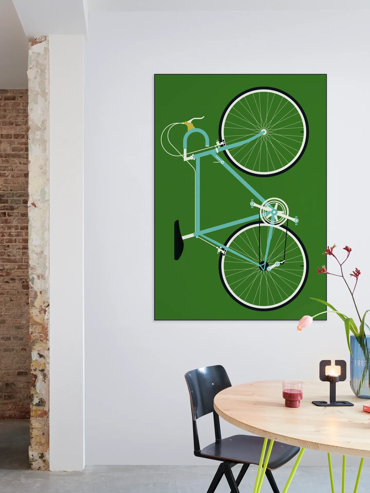 Racing Bike Blue