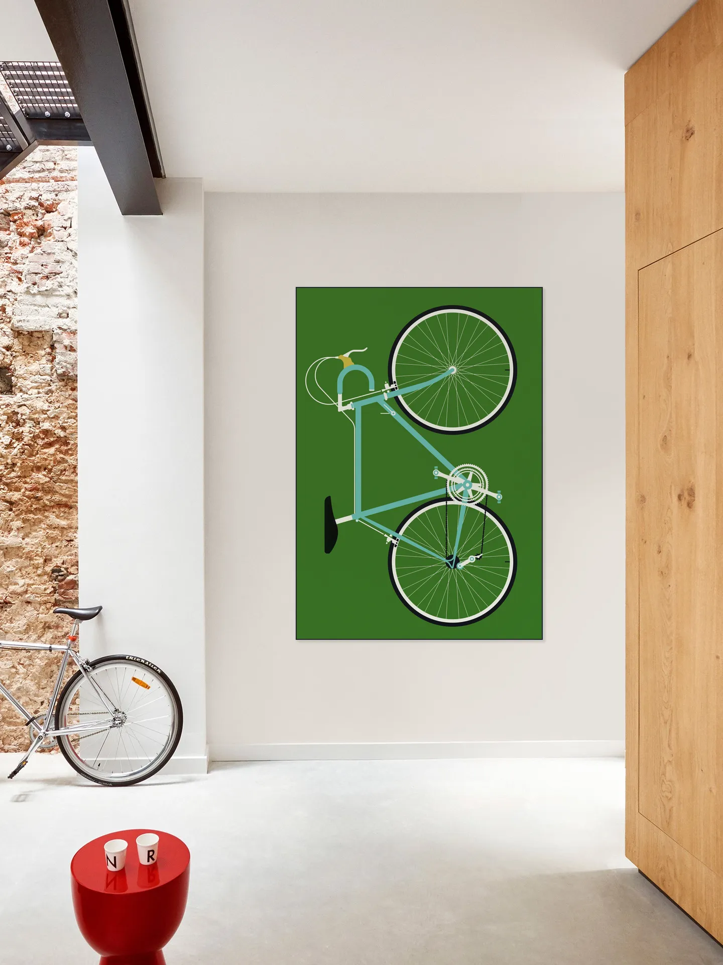 Racing Bike Blue