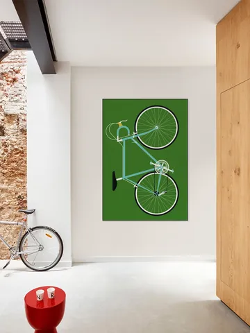 Racing Bike Blue