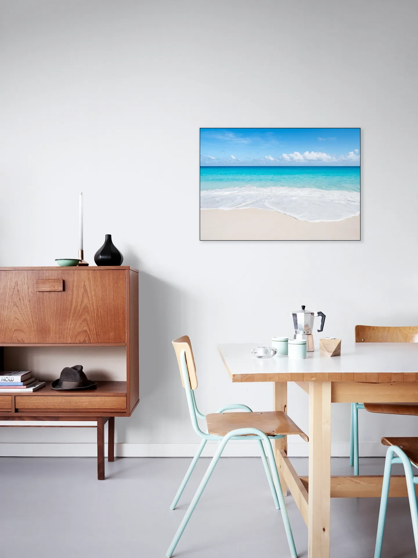 Tropical beach with turquoise sea