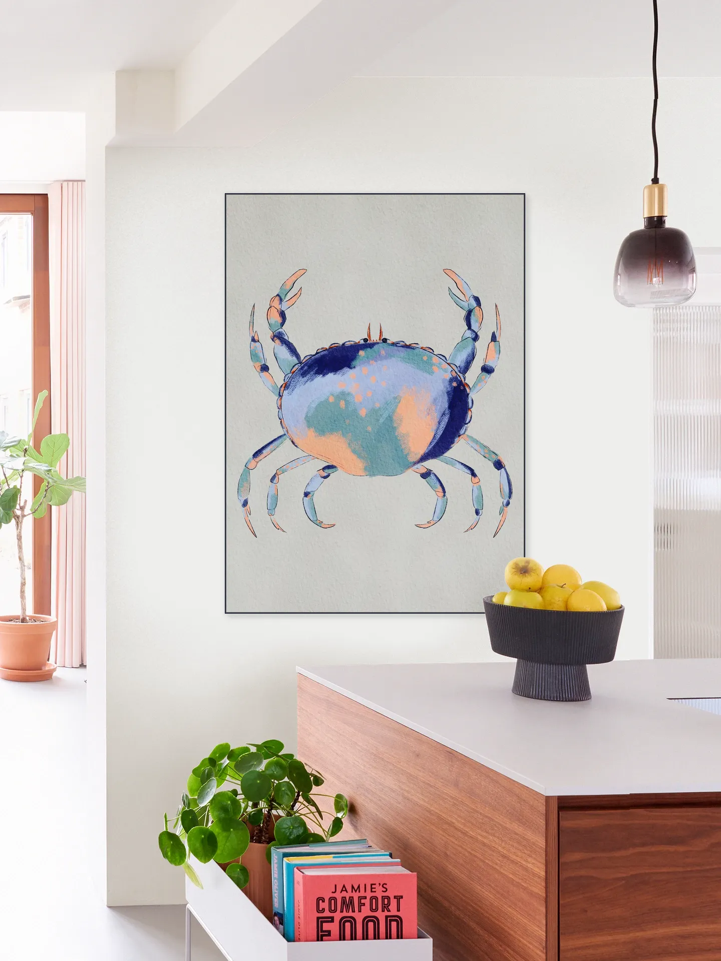 Serene Blue Crab