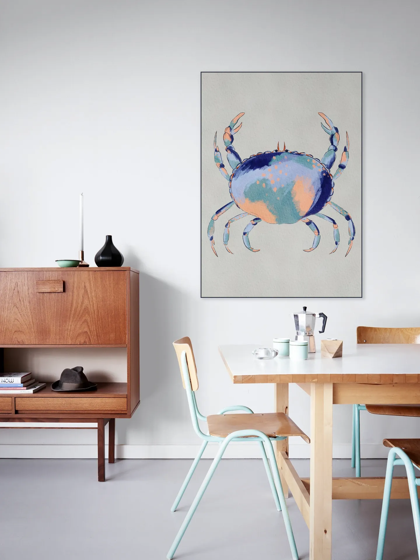 Serene Blue Crab