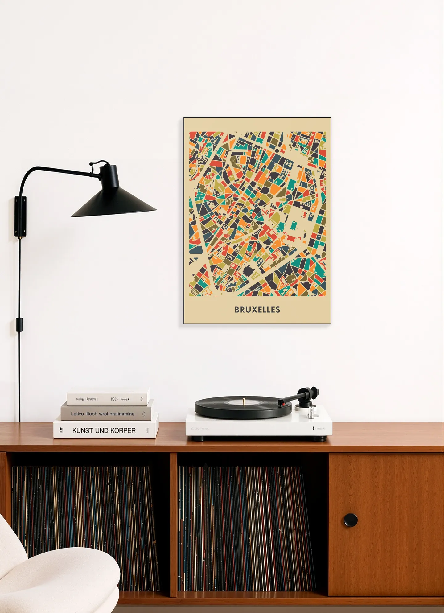 Bruxelles Mosaic Map