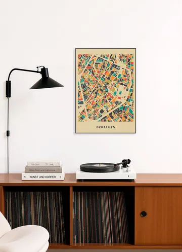 Bruxelles Mosaic Map
