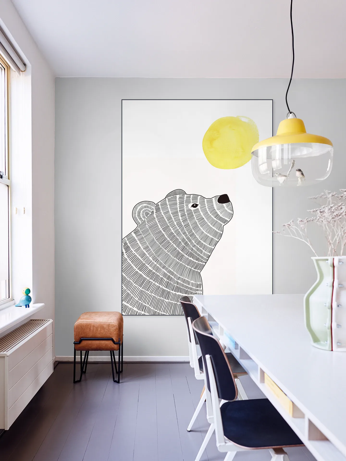 Bear with Sun