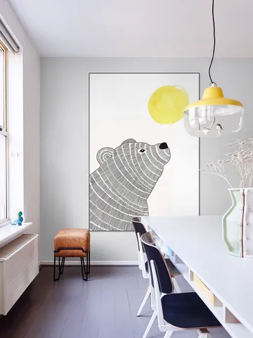 Bear with Sun