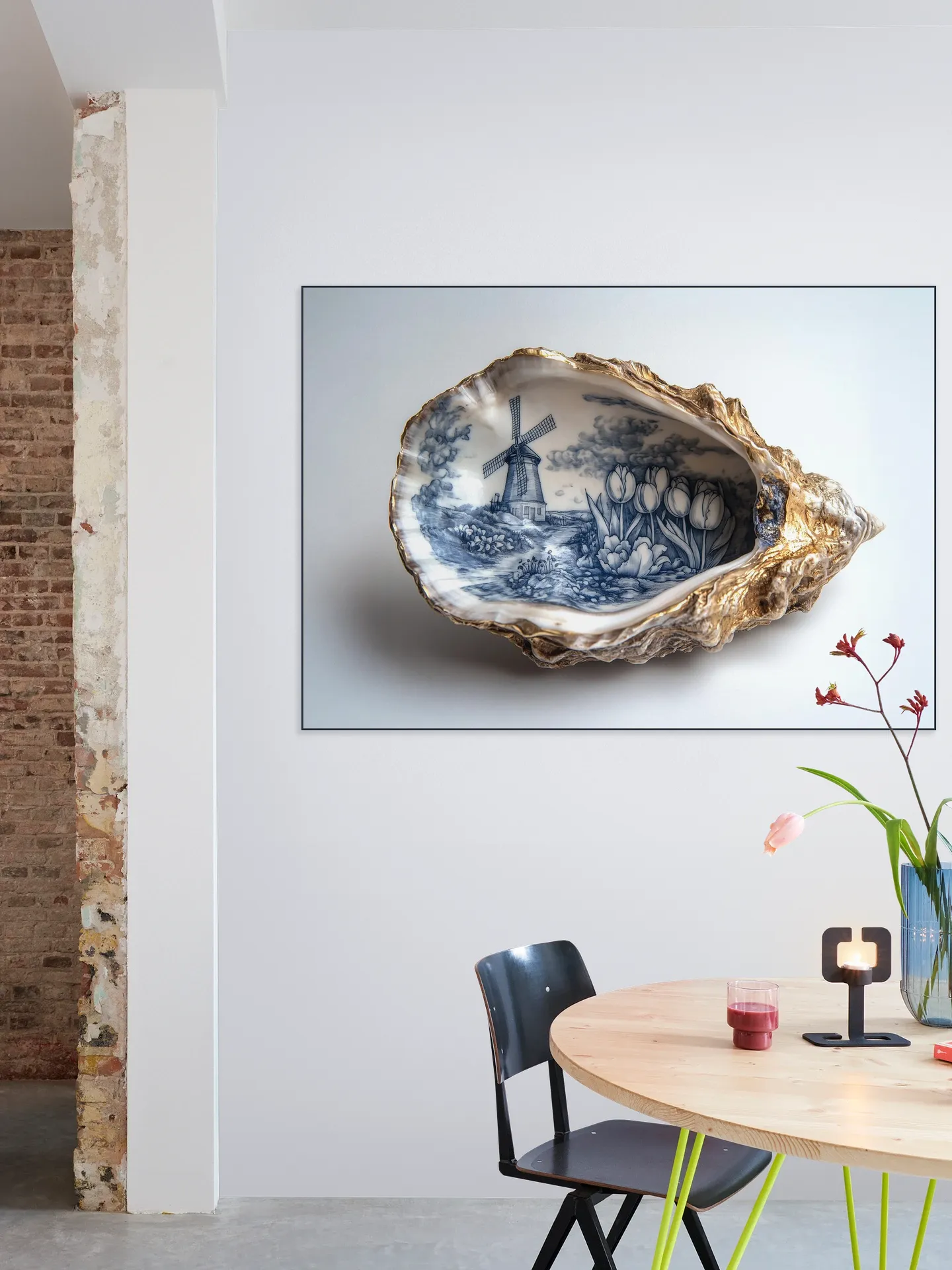 Delft Blue Oyster