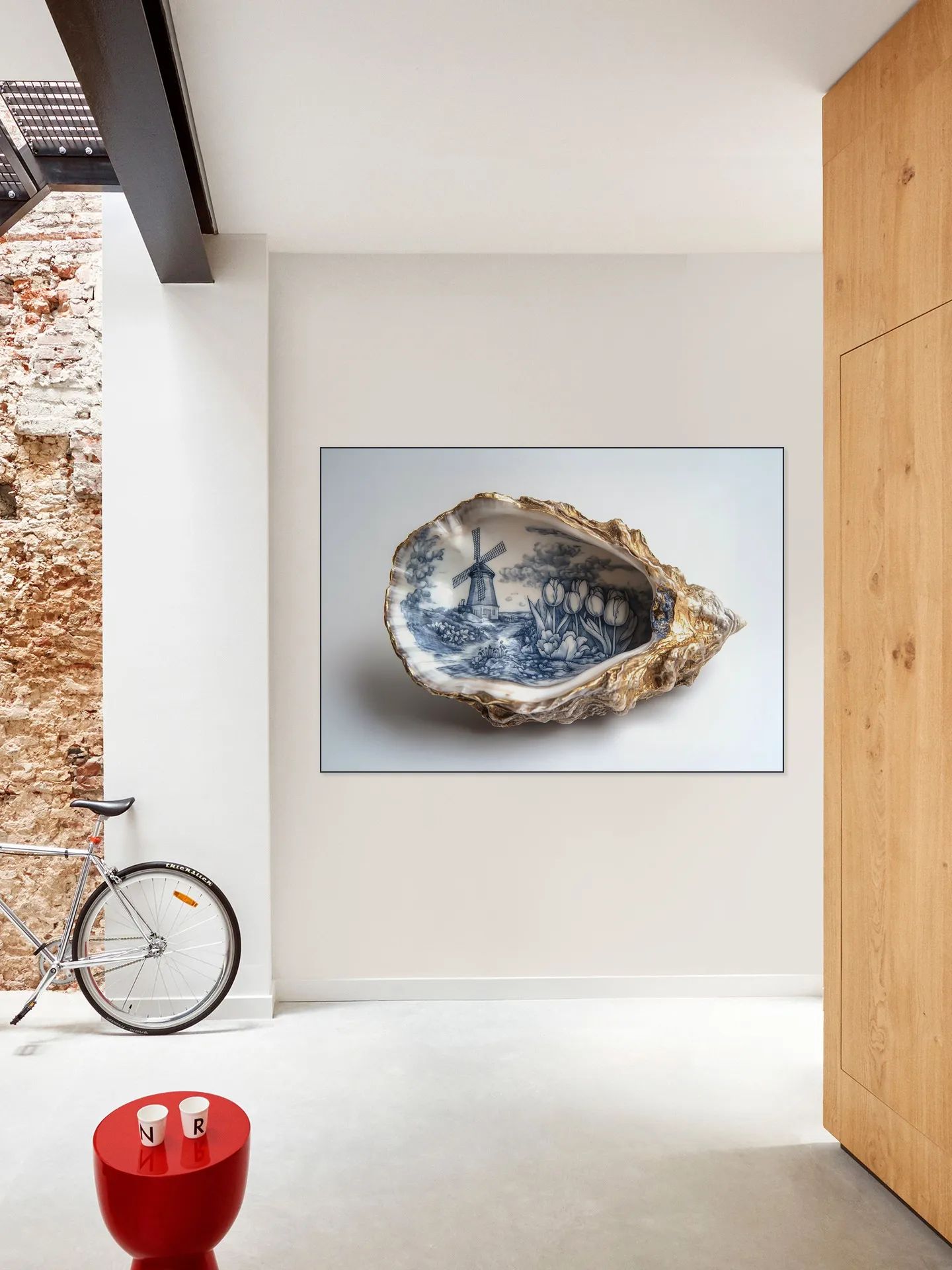 Delft Blue Oyster