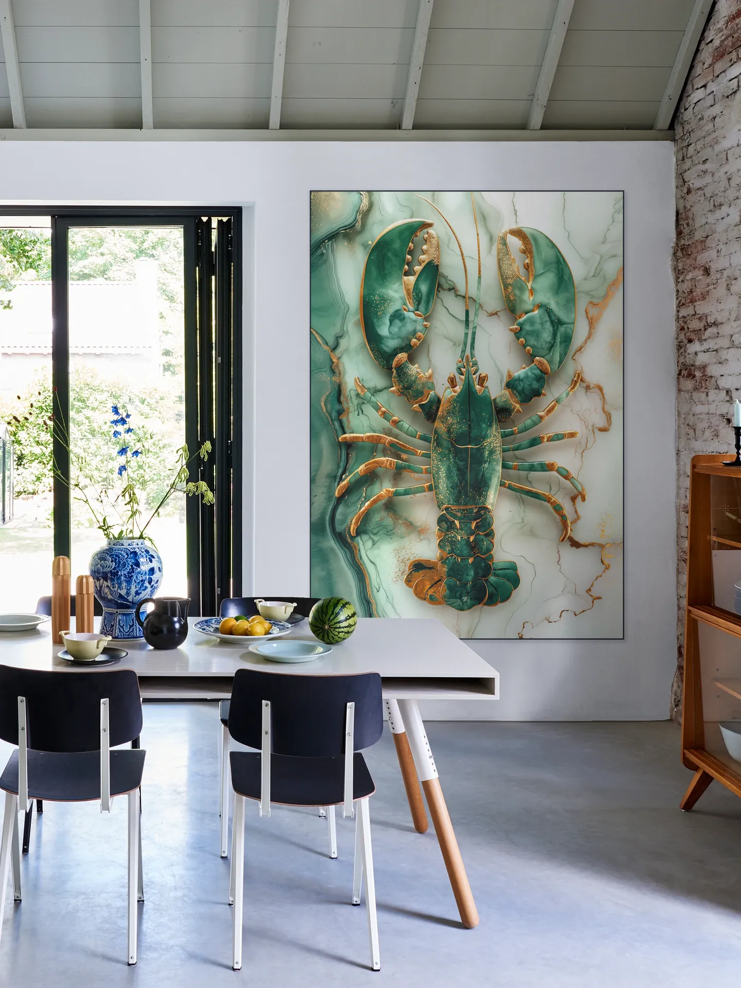 Lobster Marble Green