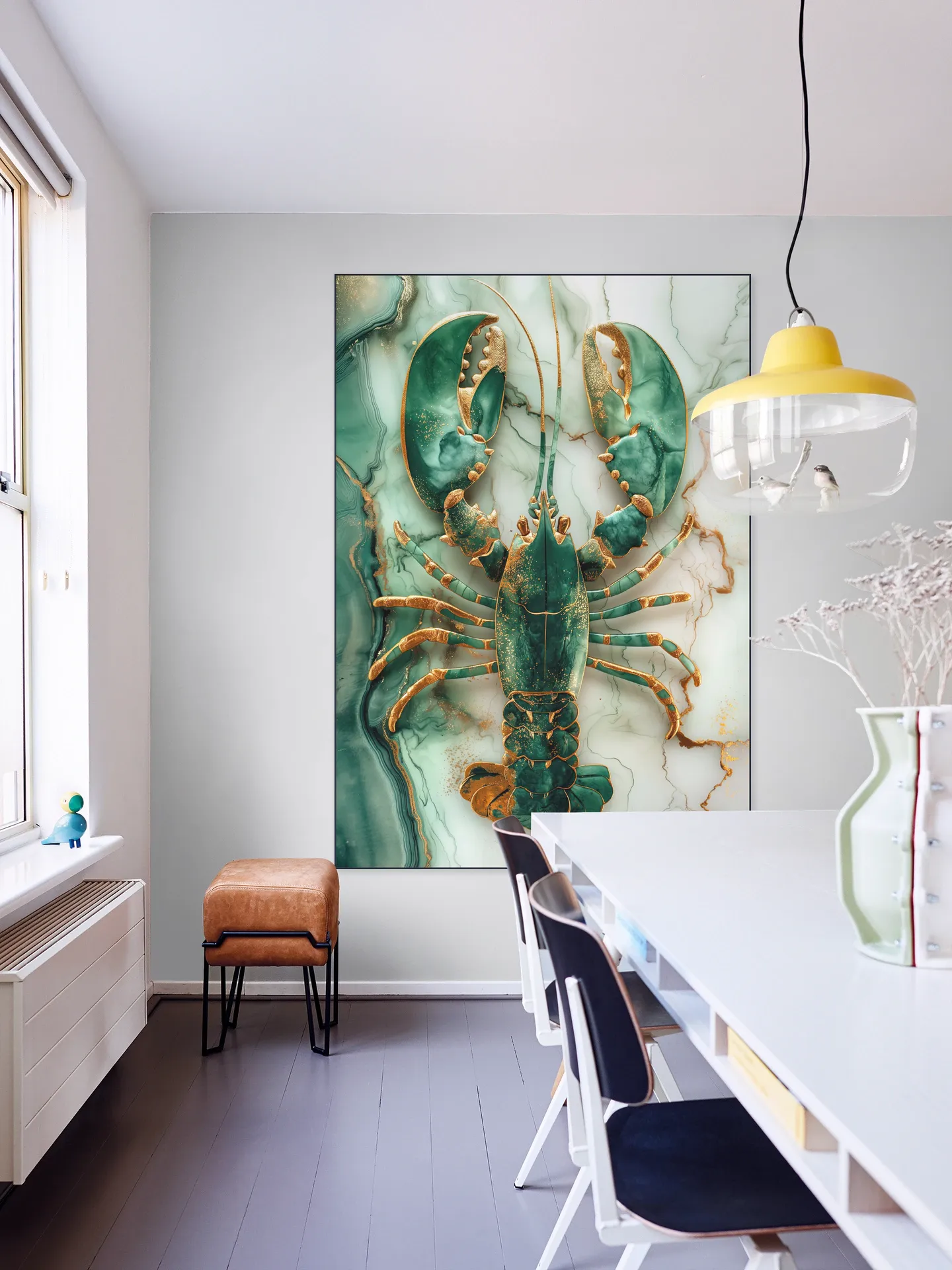 Lobster Marble Green