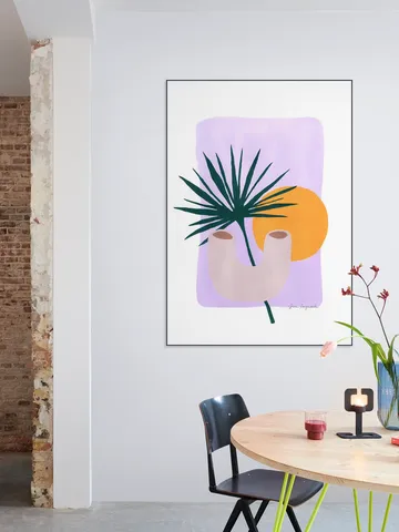 Fan Palm and Sunshine