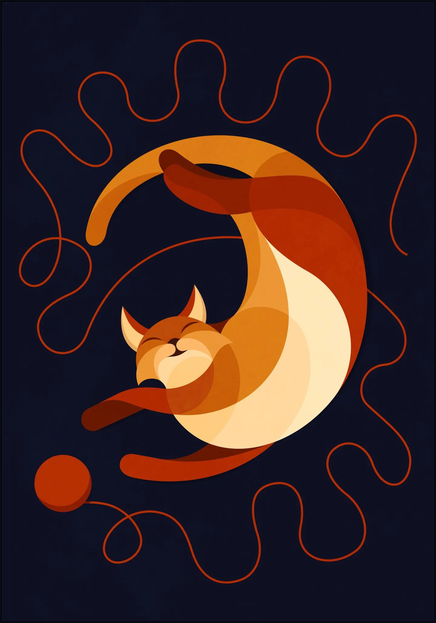 Cat dark