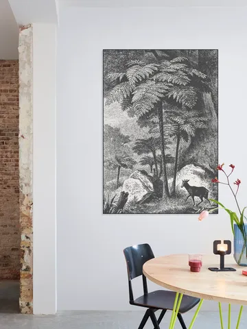 Deer and Fern
