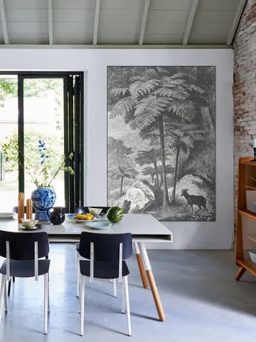 Deer and Fern