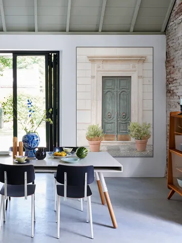 The Green Door in Rome