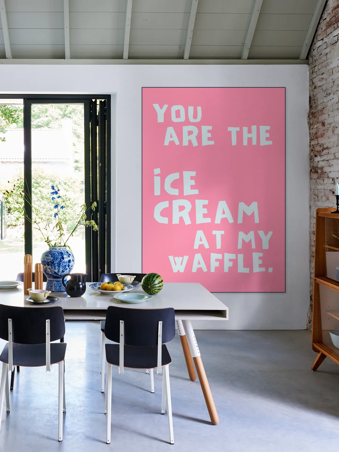 Sweet Waffle Love Quote