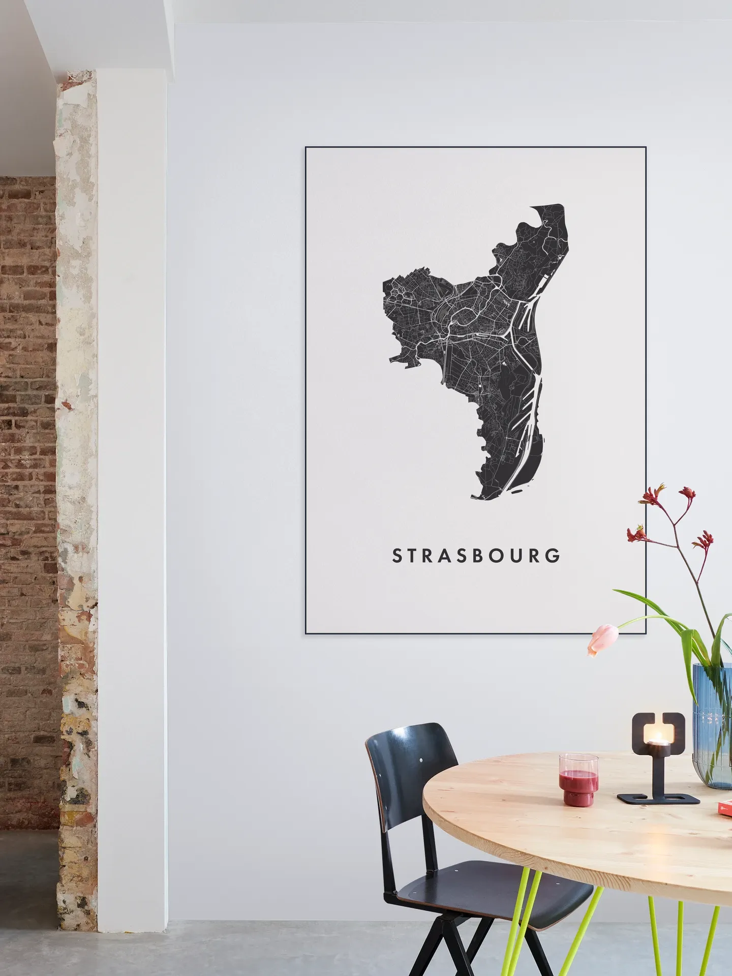Strasbourg City Map