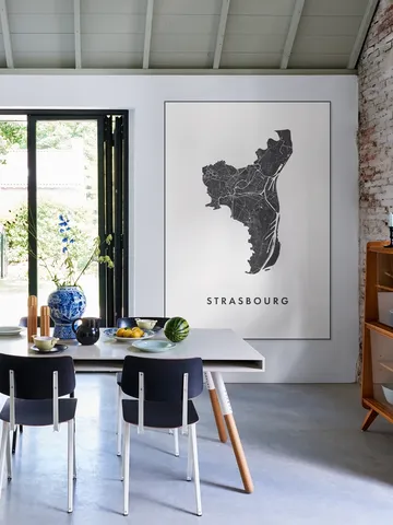 Strasbourg City Map