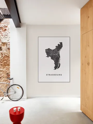 Strasbourg City Map