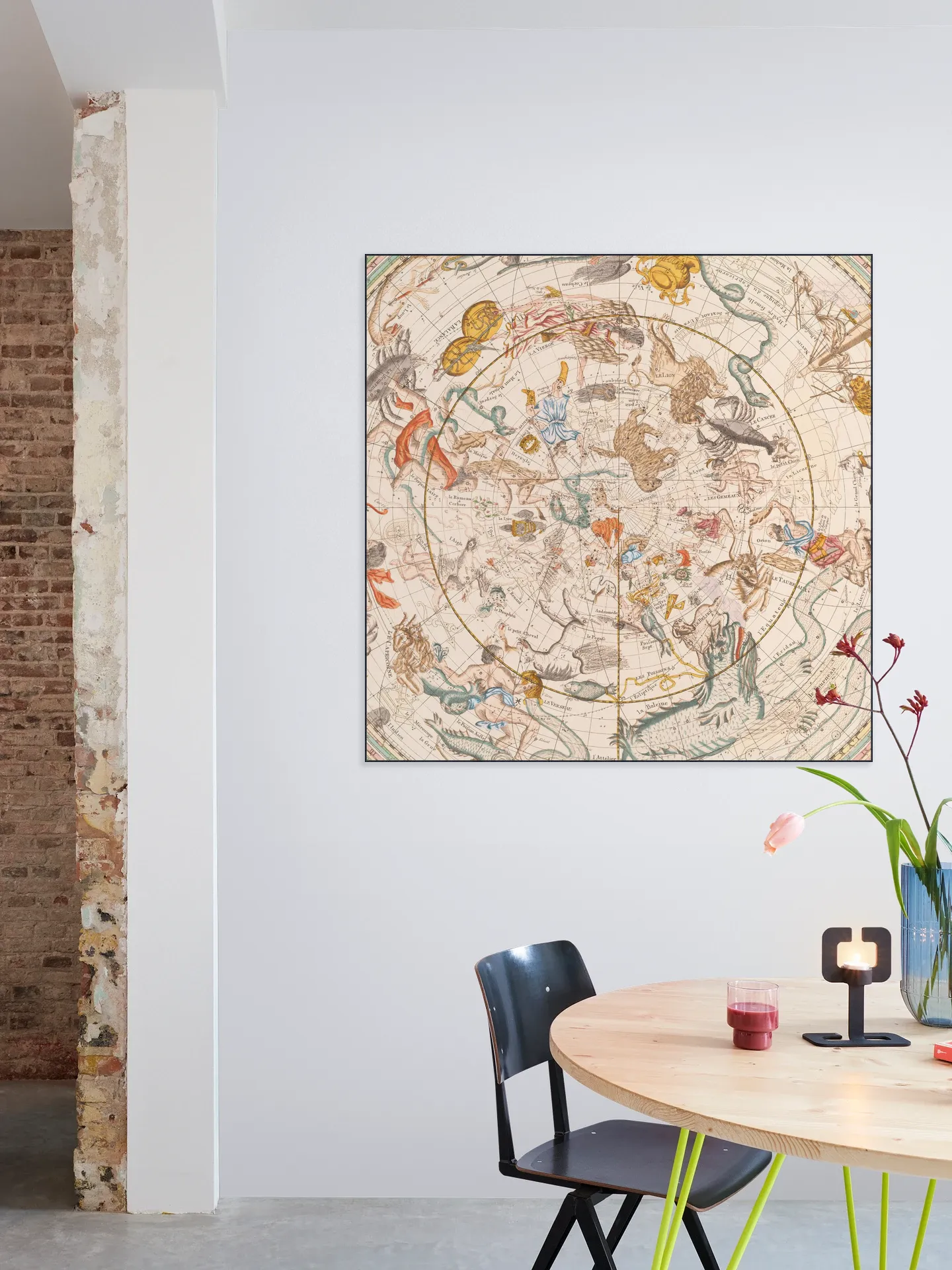 Celestial Map Vintage Zodiac And Astrology