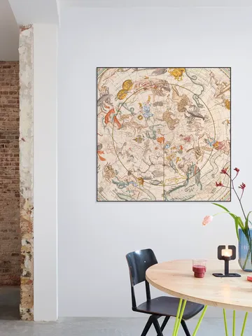 Celestial Map Vintage Zodiac And Astrology