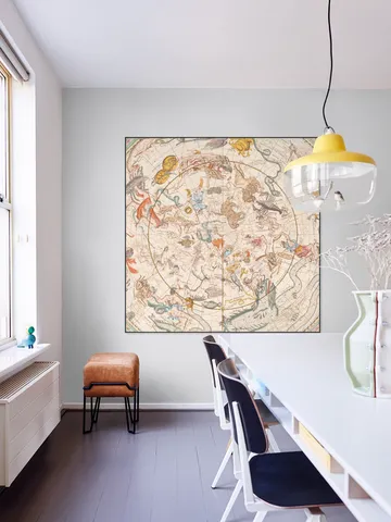 Celestial Map Vintage Zodiac And Astrology