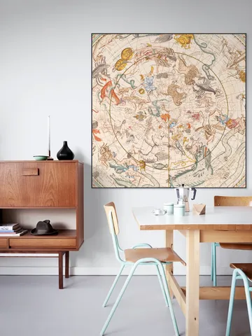 Celestial Map Vintage Zodiac And Astrology
