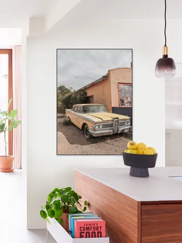 Yellow Oldtimer in Arizona