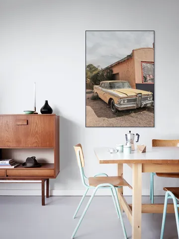 Yellow Oldtimer in Arizona