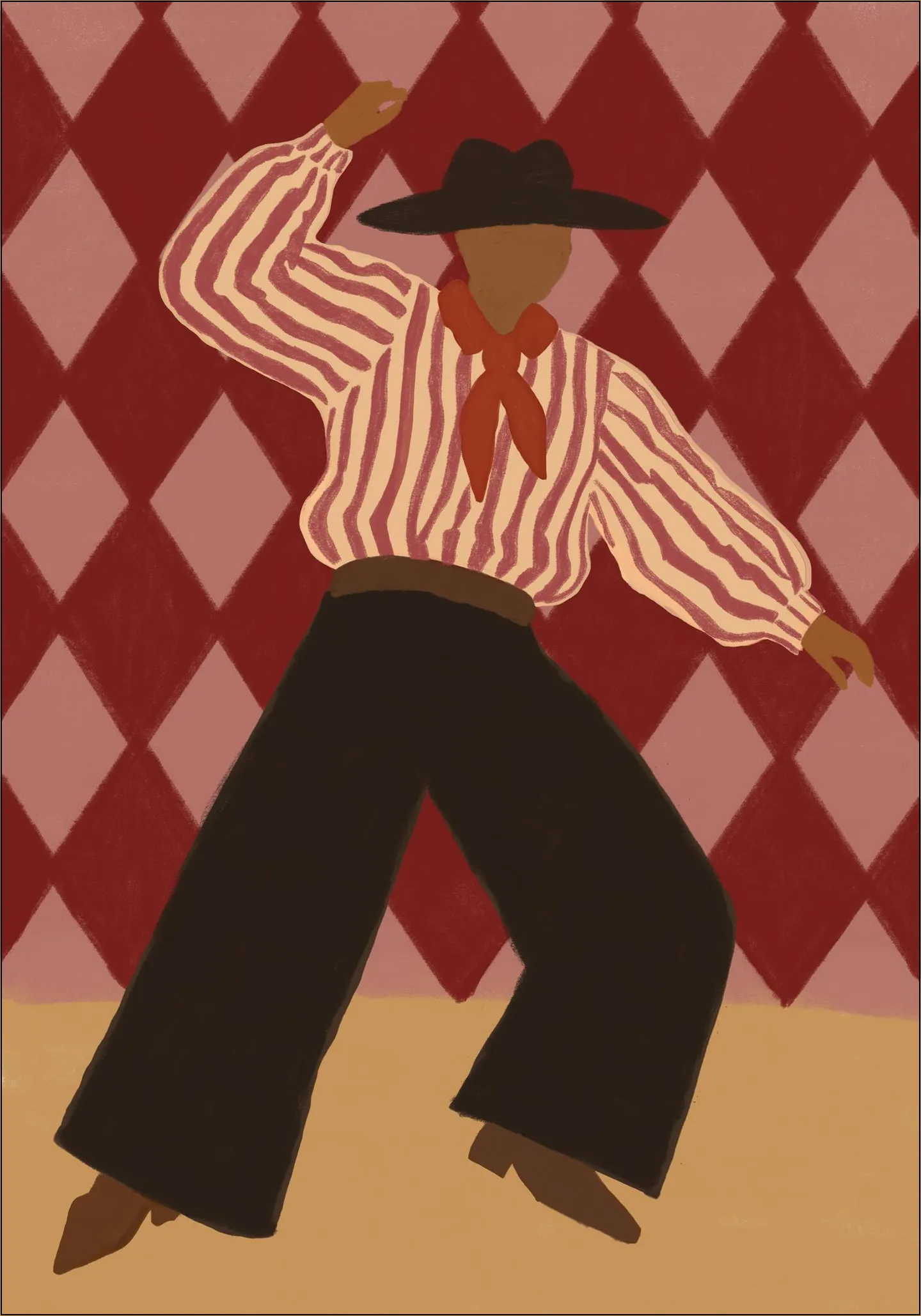 Retro Dance Character