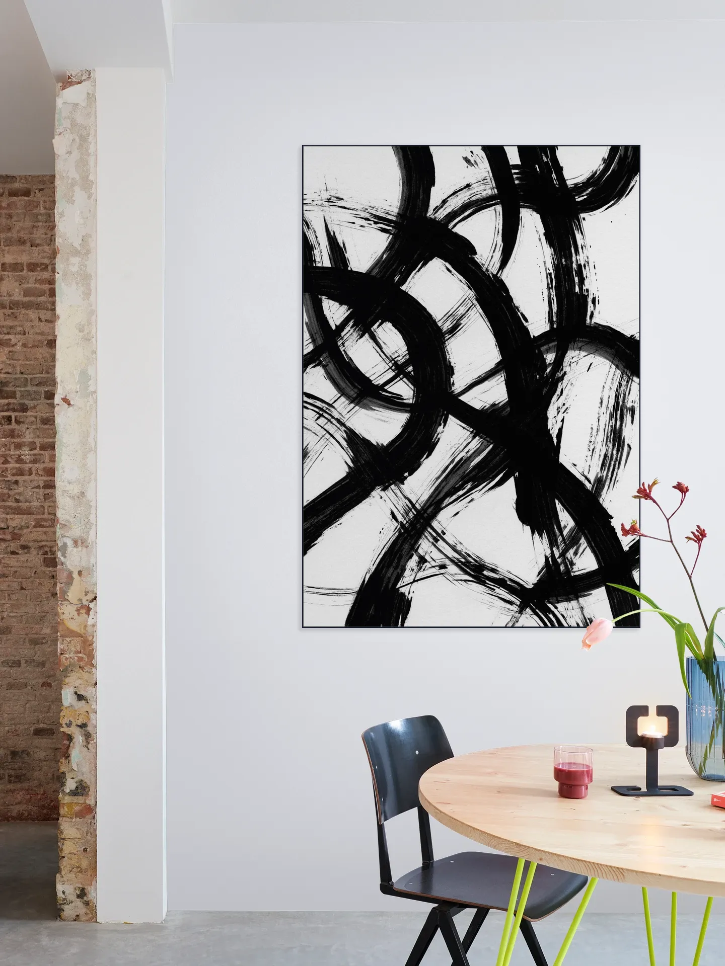 Abstract Brush Strokes 98X
