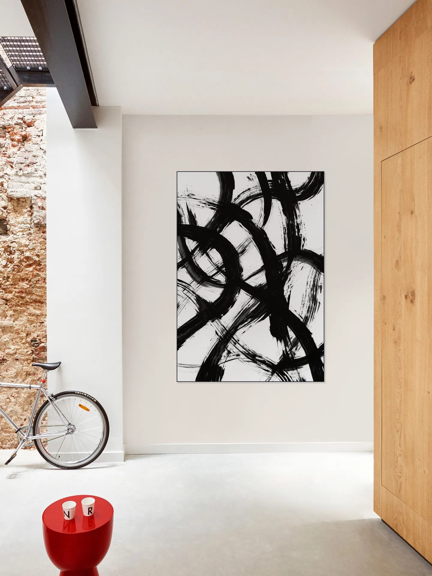 Abstract Brush Strokes 98X