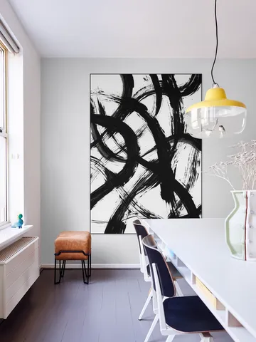 Abstract Brush Strokes 98X