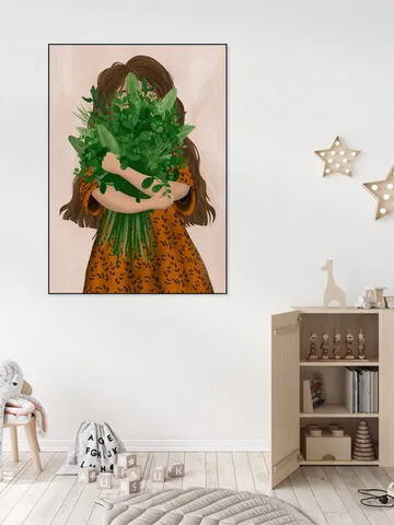 Girl With Posy