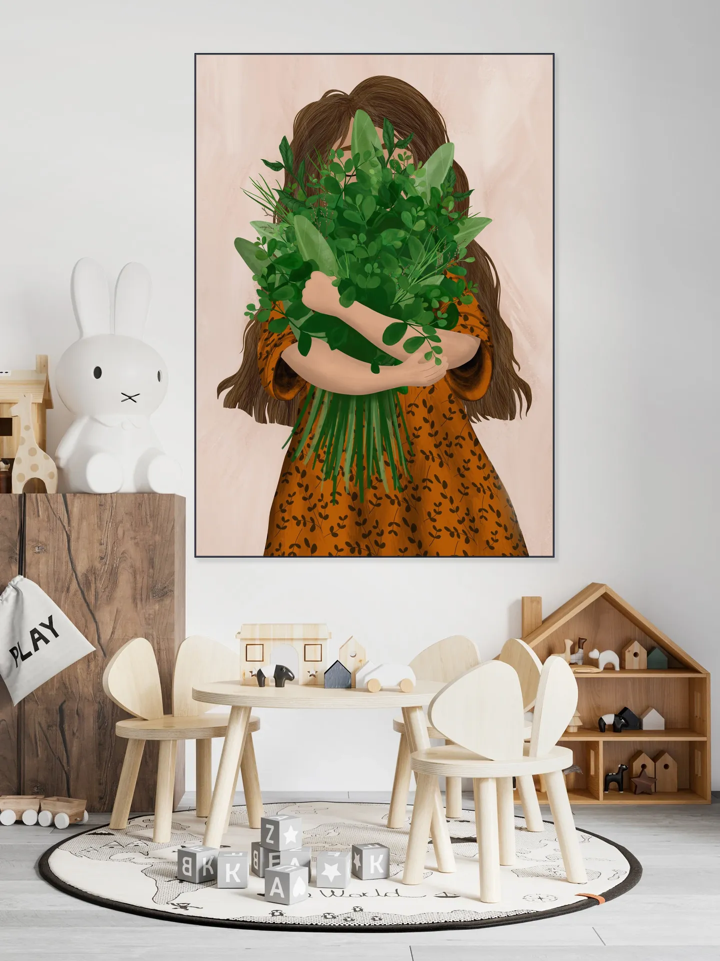 Girl With Posy