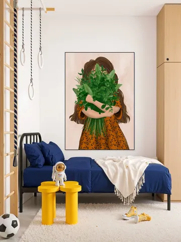 Girl With Posy