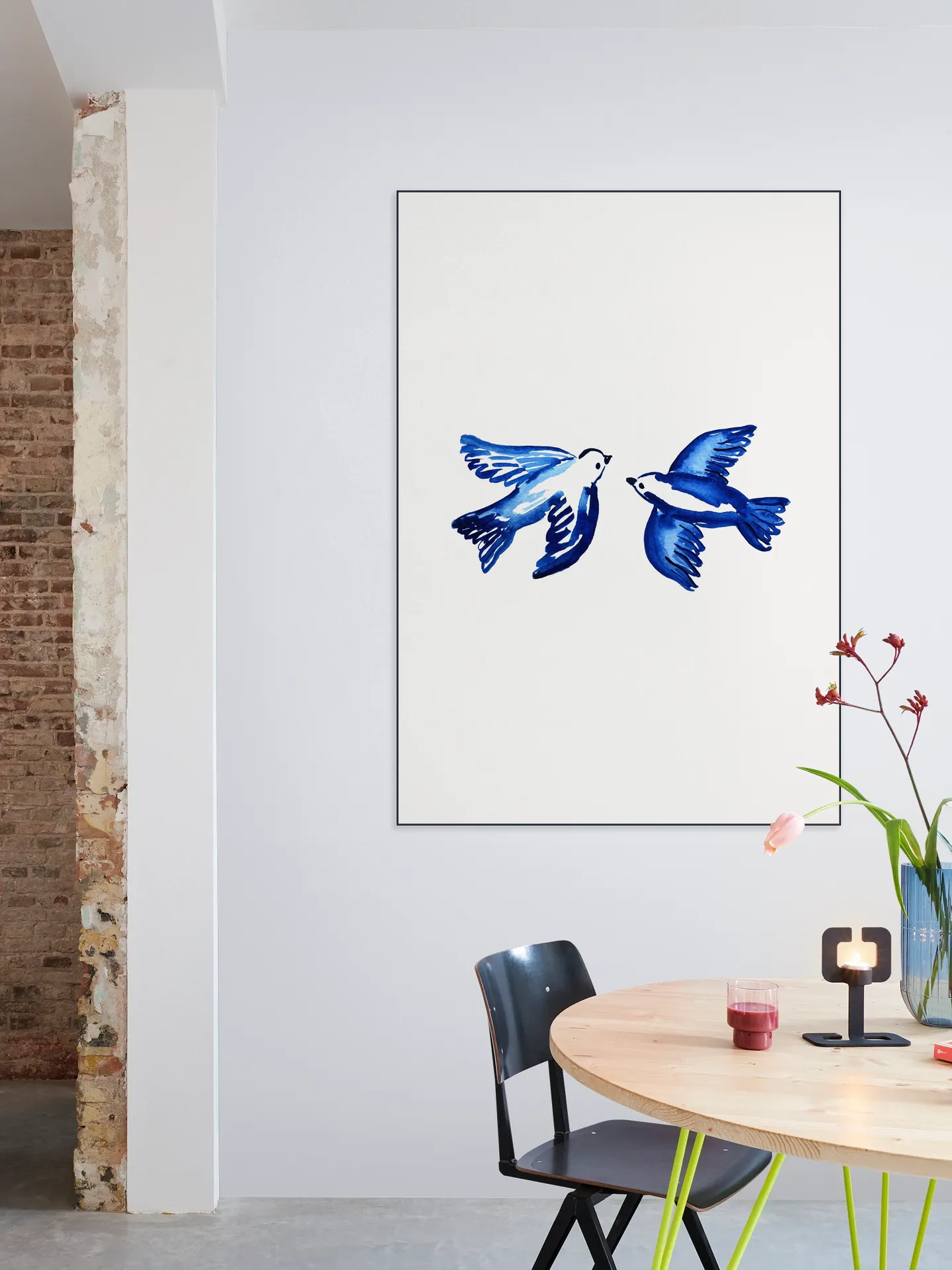 Blue Portuguese Birds