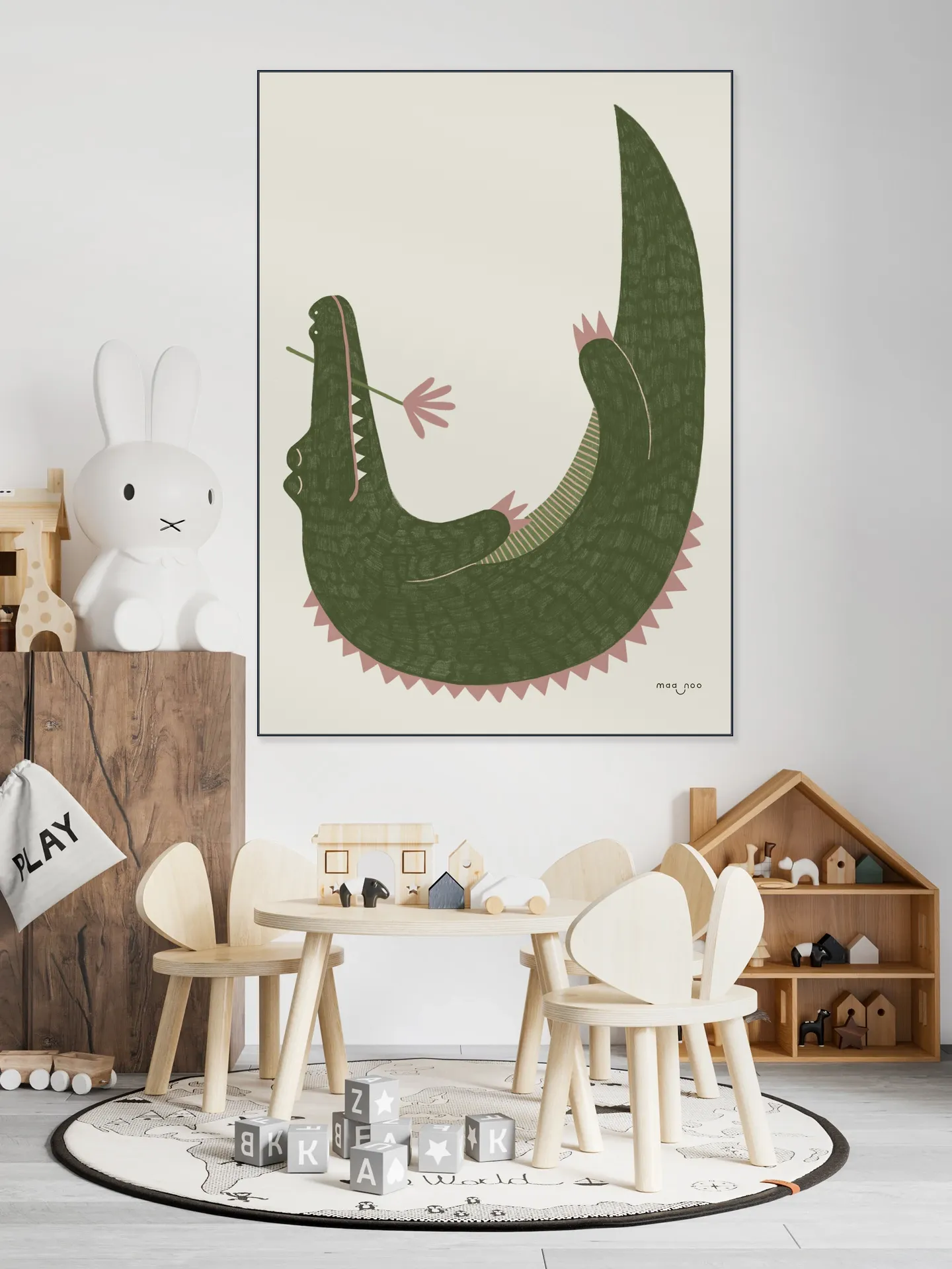 Lazy Crocodile