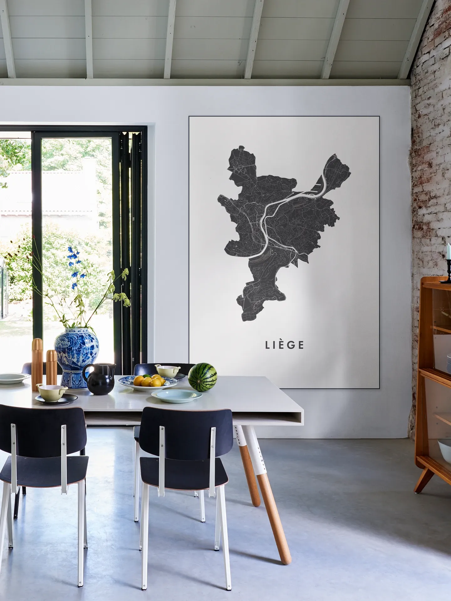 Liège City Map