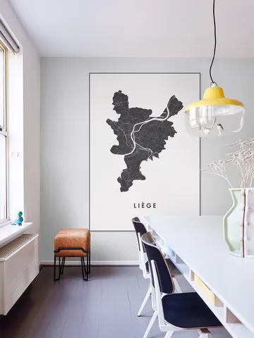 Liège City Map