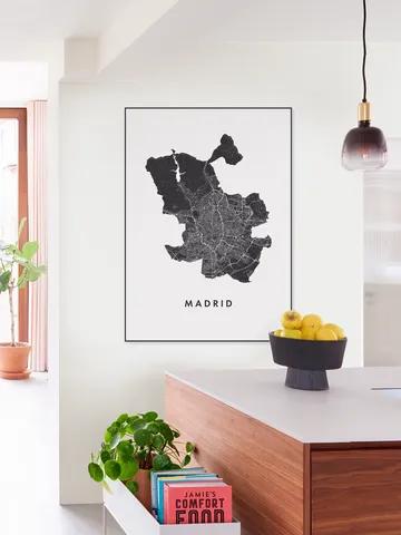 Madrid City Map