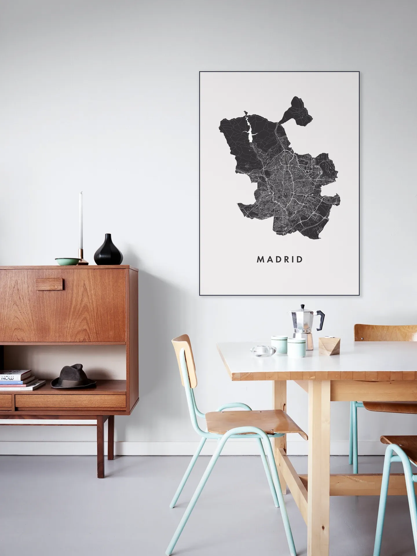 Madrid City Map