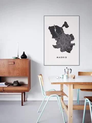 Madrid City Map