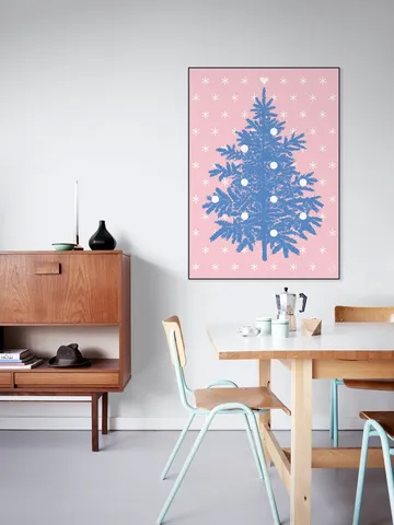 Let it snow . Pink Blue 